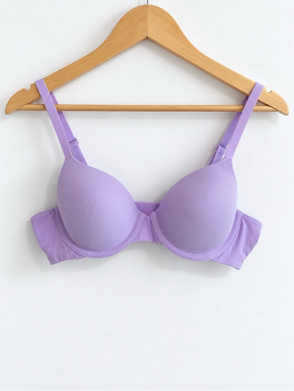 Knix Molded Cup Underwire Bra Smooth Lavender Purple Women's 36A